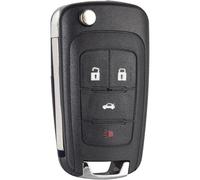 Llavero de repuesto compatible con Chevy Cruze/Camaro/Equinox/Impala/Malibu/Sonic//GMC, control remoto de entrada sin llave para OHT01060512 (paquete de 1)