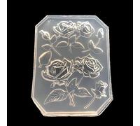 Llavero de resina con diseño de hojas de arce y rosas para mujer, molde decorativo para joyería, molde de joyería para liberación de dados epoxi, kit de esfera, llavero, aretes, joyería