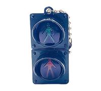 Llavero de semáforo - Llavero creativo de tráfico con luz LED | Accesorios para interior de coche, llavero para bolso, bolso, mochila, Pedestrian Lights, Siehe Beschreibung