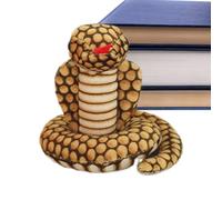 Llavero de serpiente de peluche - Llavero pequeño de peluche de serpiente - Llavero encantador de serpiente de 3,15 pulgadas para hombres | Colgante de serpiente de timbre, Cobra Simulado, Juguete
