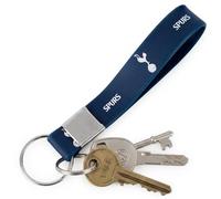 Llavero de silicona oficial del Tottenham Hotspur F.C. Navy - Producto oficial para los aficionados del Club del Norte de Londres | Accesorio para aficionados