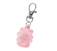 Llavero De Silicona Reutilizable Soporte Para Brillo Labios Sello Antifugas Dispensador Cosméticos Operaciones Fáciles Con Sola Mano Botella Cosmética Silicona