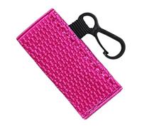 Llavero de soporte para lápiz labial, cubierta de aceite de labios portátil, soporte para bálsamo labial, llavero para lápiz labial, llavero para niñas, protector de aceite labial, estuche de bálsamo