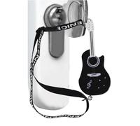 Llavero de violín musical - Llavero de violín en miniatura LED llavero de violín pequeño, divertido llavero de juguete con colgante de música triste para bolso y bolsa, Negro, Refer to description