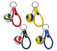 Llavero De Voleibol De 4 Piezas, Llavero Cole, Unisex, Llavero Creativo, Llavero De Recuerdo del Juego, Pequeño Regalo para Los Amantes del Voleibol