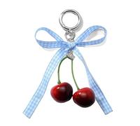 Llavero decorativo con lazo para mochila con lazo para viajes y atuendo diario, cadena elegante para mujer