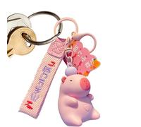 Llavero del Capybara, llavero divertido del Capybara,Reproducción de música Juguete realista de carpincho | Llavero animal con colgante de capibara de muñeca divertida, llavero creativo súper lindo de