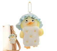 Llavero del pato de la felpa, animal relleno del pato de la historieta | Juguetes Lindo animal de peluche para niños niñas niños bolso