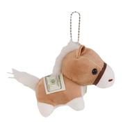 Llavero Del Zodíaco - Lindo Colgante De Caballo De Peluche Colgante Festival 2026, Accesorio Simbólico Para Mascota De La Prosperidad | Mini Muñeca Recuerdo Para Los Amigos De, marrón claro, Consulte