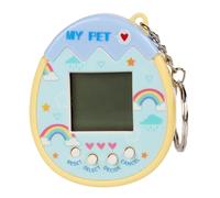 Llavero digital electrónico virtual para mascotas, mini animal de bolsillo, consola de juegos retro, colgante de bolsillo para adolescentes regalo de entretenimiento interacti