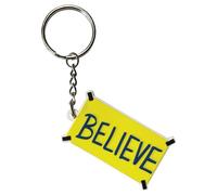 Llavero divertido con texto en inglés "Believe Funny Gifts for Soccer Team | Coach Lasso Merchandise Believe Sign, AFC Richmond | Regalos de equipo a granel, póster motivacional, llavero divertido