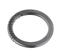 Llavero dividido lateralmente - Llavero con cierre push-lock organizador de soporte de conexión dividido, accesorio delgado antipérdida gadget | para oficina, hogar, exterior, senderismo, estudio
