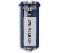 Llavero Durable Key Clip Azul 25 mm x 68 mm 6 piezas
