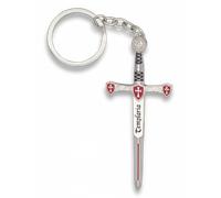 Llavero espada templaria tole10 de 8,3 cm en zamak 09784