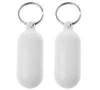 Llavero flotante de 2 piezas, llavero de mochila, llaves de coche, llaveros, llaveros flotantes deportivos para paseos en barco, pesca, kayak, surf, amarillo flotante,