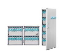Llavero for armario de pared, 1 unidad, caja de seguridad de aleación de aluminio ABS for dormitorio, alquiler de casas, protección de seguridad, almacenamiento, gestión de cajas fuertes (24 bits, com