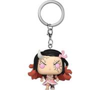 Funko Pop! Keychain: DS - Nezuko Kamado - (Demon Form) - Demon Slayer - Minifigura de Vinilo Coleccionable Llavero Original - Relleno de Calcetines - Idea de Regalo- Mercancia Oficial - Anime Fans