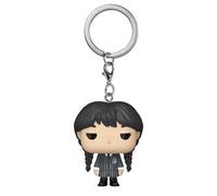 Funko Pop! Keychain: Wednesday Addams - Wednesday Addams - Merlina - Minifigura de Vinilo Coleccionable Llavero Original - Relleno de Calcetines - Idea de Regalo- Mercancia Oficial - TV Fans