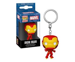 LLavero FUNKO Pop! Keychain: Pocket Pop Keychains - Marvel New Classics - Iron Man