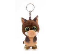 NICI Llavero GLUBSCHIS Jabalí Trufa Fluffle 9cm marrón - Colgante Animal de Peluche - para Colgar en la Llave, Bolso, Mochila, y Mucho más, para niños y Adultos, una excelente Idea de Regalo