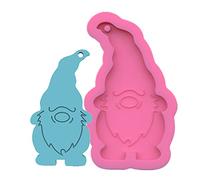 Llavero Gnómico De Halloween Molde Resina Epoxy Enano Para Colgantes Muñecas Kit Prueba Molde Para Hogar