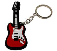 LLAVERO GOMA GUITARRA ELECTRICA STRATO RBK-0092 REGALO MUSICAL ROCKMUSIC