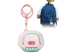 Llavero grabador de voz - Mini grabadora de sonido, diseño de dibujos animados KeyrinMiniatura pero funcional, colgante de grabación recargable, dispositivo de memoria de dictado portátil | Para