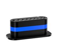 Llavero hexagonal - Estante organizador de llave en L con base no resbalada y diseño de liberación rápida | Estante de precisión para carros de herramientas, bancos, computadoras de escritorio,