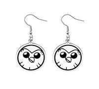 Llavero Hooty de regalo para fanáticos de Owl House, con texto en inglés "I Will Be Haunted by My Actions Forever, S, Metal