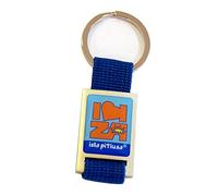 Llavero Ibiza Isla PITIUSA · DONSOUVENIR (Azul)