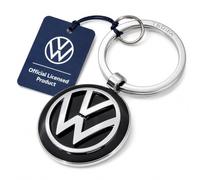 Troika Llavero KR16-05/VW Emblema VW - metal fundido brillante - oficial licenciado por Volkswagen