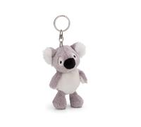 Llavero Koala Barry 10cm Gris - Colgante Animal de Peluche - para Colgar en la Llave, Bolso, Mochila, y Mucho más, para niños y Adultos, una excelente Idea de Regalo