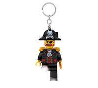 Llavero LEGO Icónico Capitán Barba Ladrillo Linterna LED Juguetes de regalo para niños - Figura de 76 mm de altura (KE23H) - 2 pilas CR2025 incluídas