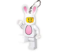 Llavero Lego Icónico Chico con Traje de Conejo Linterna LED Juguetes de Regalo para niños -Figura de 76 mm de Altura (KE73H) - 2 Pilas CR2025 incluídas