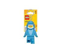 Llavero LEGO Icónico Chico Tiburón con Linterna LED - Regalo para Niños - Figura 82 mm - 2 Pilas CR2025 Incluidas