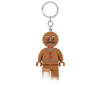 Llavero Lego Icónico Hombre de Jengibre Linterna LED Juguetes de Regalo para niños - Figura de 76 mm de Altura (KE182) - 2 Pilas CR2025 incluídas