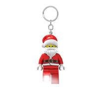 Llavero Lego Icónico Papá Noel Linterna LED Regalos para niños - Figura de 76 mm de Altura (KE189) - 2 Pilas CR2025 Incluidas