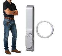 Llavero Liberación Rápida,Llavero Magnético Con Seguro - Organizador de Llaves Magnético Giratorio de 360 Grados - Para Adultos Hombres Mujeres Mochila Bolso Cartera Bolso De Mano Viaje Senderismo Coc