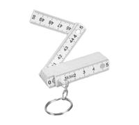 Llavero ligero de 10 pliegues de 50 cm, plegable, para mediciones precisas en varios