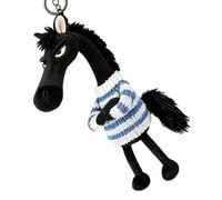 Llavero Llavero Año Del Caballo Llave | Colgante de la suerte para monedero, decoración de caballo suave para el año 2026 | Para niños, hombres, mujeres, niños, adultos, familia, amigos