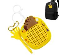 Llavero Llavero Charms - Adorno Con Tema Animal De Dibujos Animados | Llavero De Cartel Magnético Con Encanto,Para Bolso De Hombro, Escuela, Viajes, Viajes Residenciales, Viajes En Coche Y Viajes Por