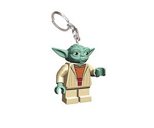 Llavero luminoso LEGO Star Wars - Yoda con iluminación LED - Juguetes de regalo para niños - Figura de 57 mm de altura (KE11H) - 2 pilas CR2025 incluidas