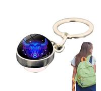 Llavero mágico, colgante de constelación - mochila - en el oscuro colgante - de coche para la mochila de llaves -, Tauro., Siehe Beschreibung