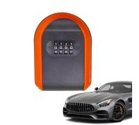 Llavero magnético para coche, puerta | Casillero impermeable magnético para ocultar llaves de repuesto | Carcasa exterior resistente, antirrobo, hogar, vehículo, camping, uso al aire libre