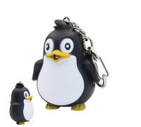 Llavero: material de metal ABS de 14,5 g, cierre de hebilla resistente, brillo suave, sensación oscura de seguridad para mujeres, niñas y niños. Lindo diseño de animal, bolso con cremallera, d