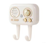 Llavero montado en la pared con recordatorio de audio y sensor, recordatorio inteligente de voz para llaves, dispositivo de grabación inteligente para evitar el olvido, organizador de plástico para