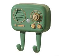 Llavero montado en la pared con recordatorio de audio y sensor, recordatorio inteligente de voz para llaves, dispositivo de grabación inteligente para evitar el olvido, organizador de plástico para