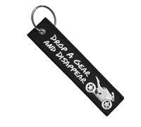 Llavero MotoLoot para motocicletas, scooters, autos y regalos. Deja caer una marcha y desaparece.