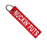 Llavero MotoLoot para motocicletas, scooters, coches y regalos (Nuckin' Futs)