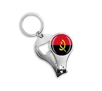 Llavero multifuncional con diseño de bandera nacional de Angola